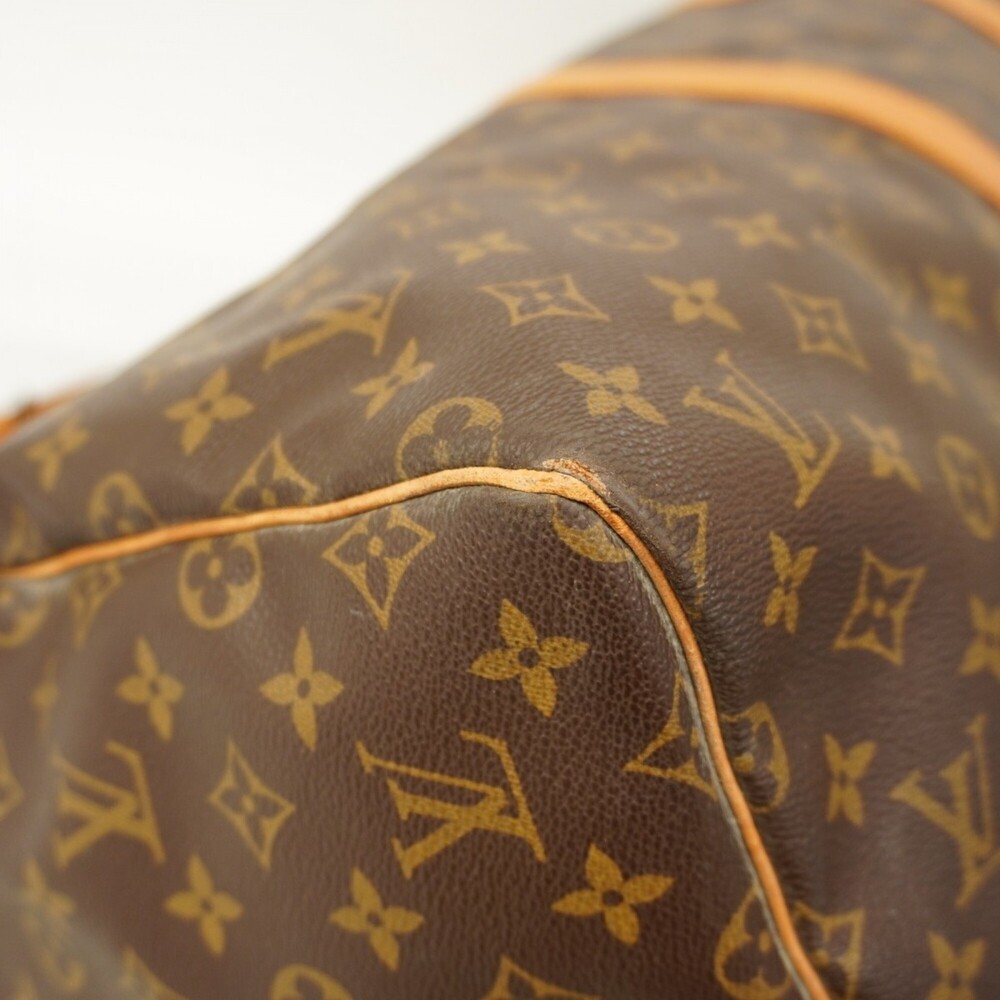 Louis Vuitton Monogram Keepall Bandouliere 55 Boston Bag M41414 Brown Men's a... - Picture 7 of 13
